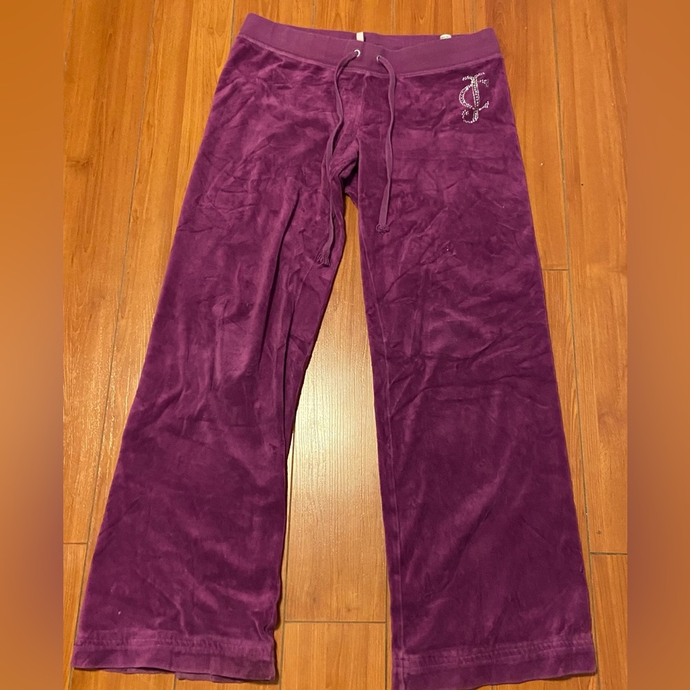 Juicy couture purple track pants